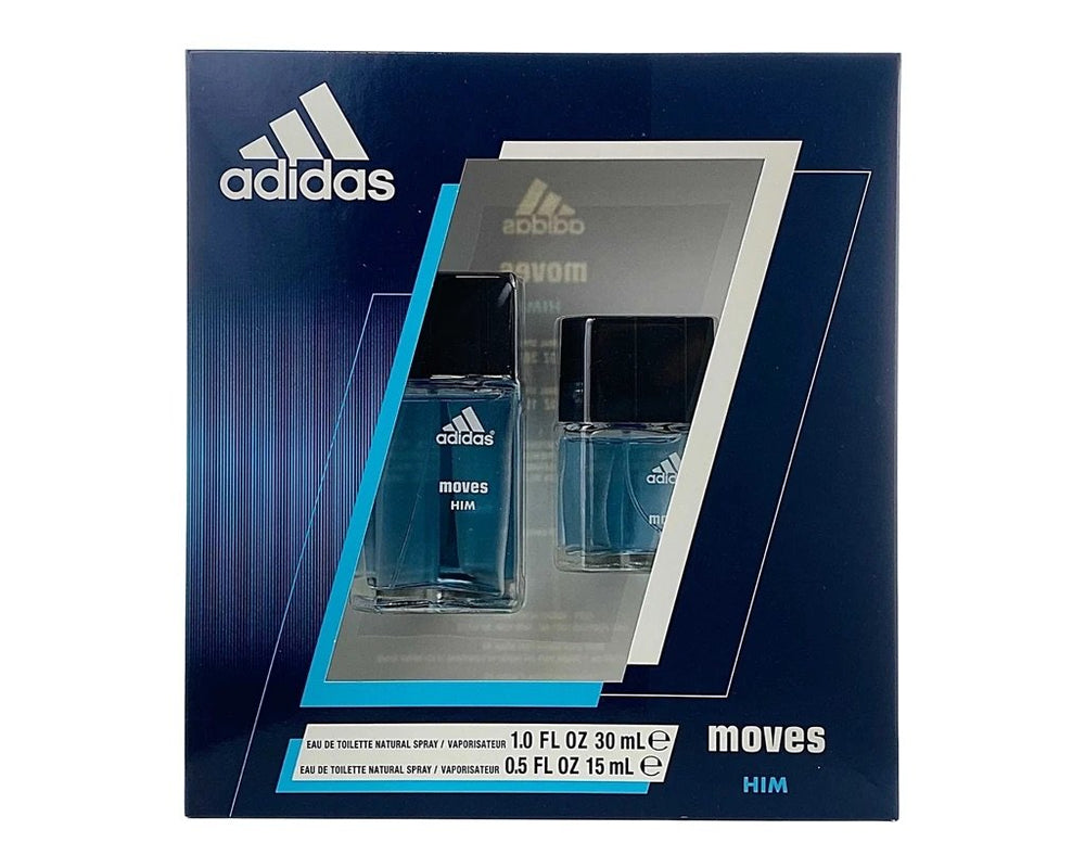 Adidas Adidas Moves 2 Pc. Gift Set for Men | EDT 30 ml + EDT 15 ml MCI