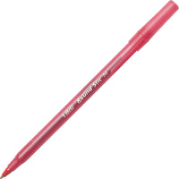 
              BIC Round Stic Ball Pen, Rouge
            