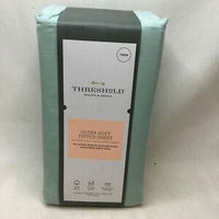 
              Queen 300 Thread Count Ultra Soft Fitted Sheet Radiant Gray - Threshold™
            