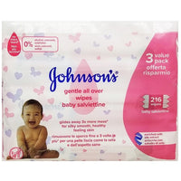 72Ct Johnsons Wipes Allover 3Pk
