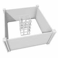 
              Lit de jardin à compostage Vita Keyhole 122 cm x 122 cm x 56 cm)
            