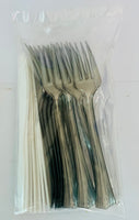 
              Plastic 10 Spoons,10 Forks, 10 Knives
            