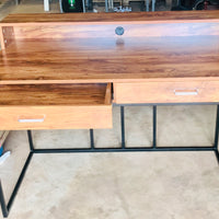 Walnut Color Computer Desk [L 119cm x P 61cm x H 91cm]