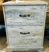 
              Devaise 2 drawer wood nightstand / 15mm aok
            