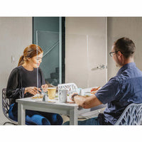 
              Bouclier d'éternuement de protection de table  L: 75cm H: 60cm
            