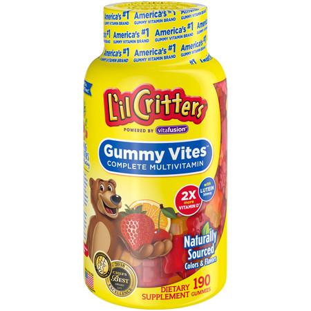 Lil Critters Gummy Vites 190S DLC:JUIL/22