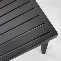 Fairmont Steel Patio Dining Table Black - Threshold™
