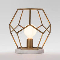 TABLE LAMPS P62 BRASS MARBLE (Please be advised that sets may be missing pieces or otherwise incomplete.)