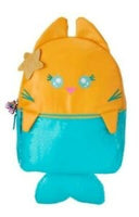 Meowgical Purrmaid 16" Kid Backpack New with tags! Yellow/Blue Sequins