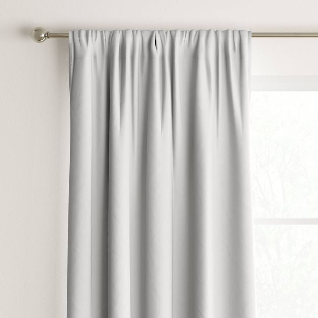 106cm x 160cm Heathered Thermal Room Darkening Curtain Panel - Room Essentials One Panel