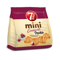7 Days Mini Croissant Double With Cherry & Vanilla Flavor Fillings(65g) DLC: 27/11/23