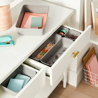 
              4pk Small Storage Trays Gray Mist - Brightrooma
            