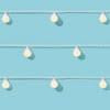 
              10ct LED Frosted Globes with White Wire - Sun Squada
            