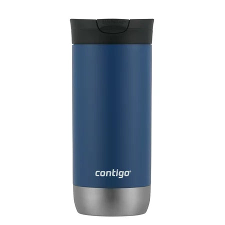 Contigo Huron 2.0 Stainless Steel Travel Mug with SNAPSEAL Lid Blue Corn 16 fl