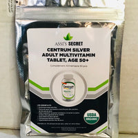 Assi’s Secret Centrum Silver Adult Multivitamin Tablet Age 50+(30pc)
