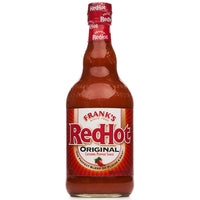 Frank's Original Red Hot Sauce Une bouteille de sauce au piment de Cayenne de 25 oz(739mL) DLC: 20 AOÛT 2024