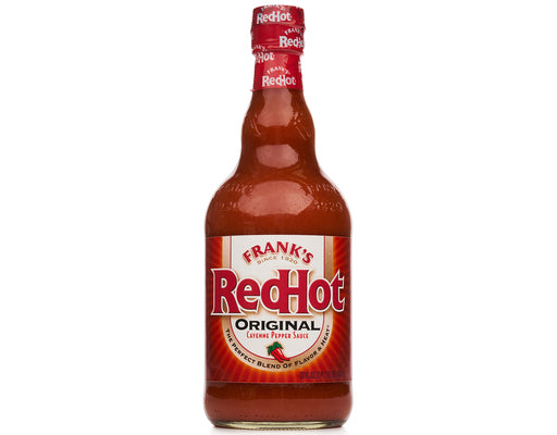 Frank's Original Red Hot Sauce Une bouteille de sauce au piment de Cayenne de 25 oz(739mL) DLC: 20 AOÛT 2024