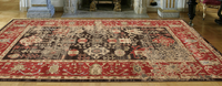 
              Un look antique de tapis au toucher soyeux, d'une construction en polyester facile à nettoyer, d'un bueking en coton naturel.  Couleurs naturelles et tonel jusqu'à 120 couleurs, look de luxe. 1m60 x 2m13. SORE
            