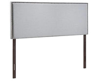 
              upholstered nailhead headboard king size
            
