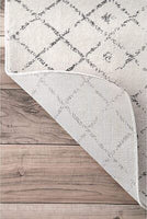 
              nuLOOM Moroccan Blythe Area Rug, 4' x 6', x Grey/Off-white
            