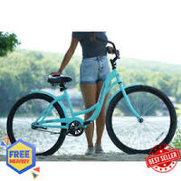 
              Kent Bicycles 26 inch Ladies Sea Change, Beach Cruiser Bicycle, Blue. MOUA
            