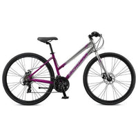 Schwinn Women's Circuit 700c/28" Hybrid Bike - Gray/Purple