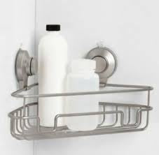 Wire Corner Suction Basket Matte Satin - Made By Design