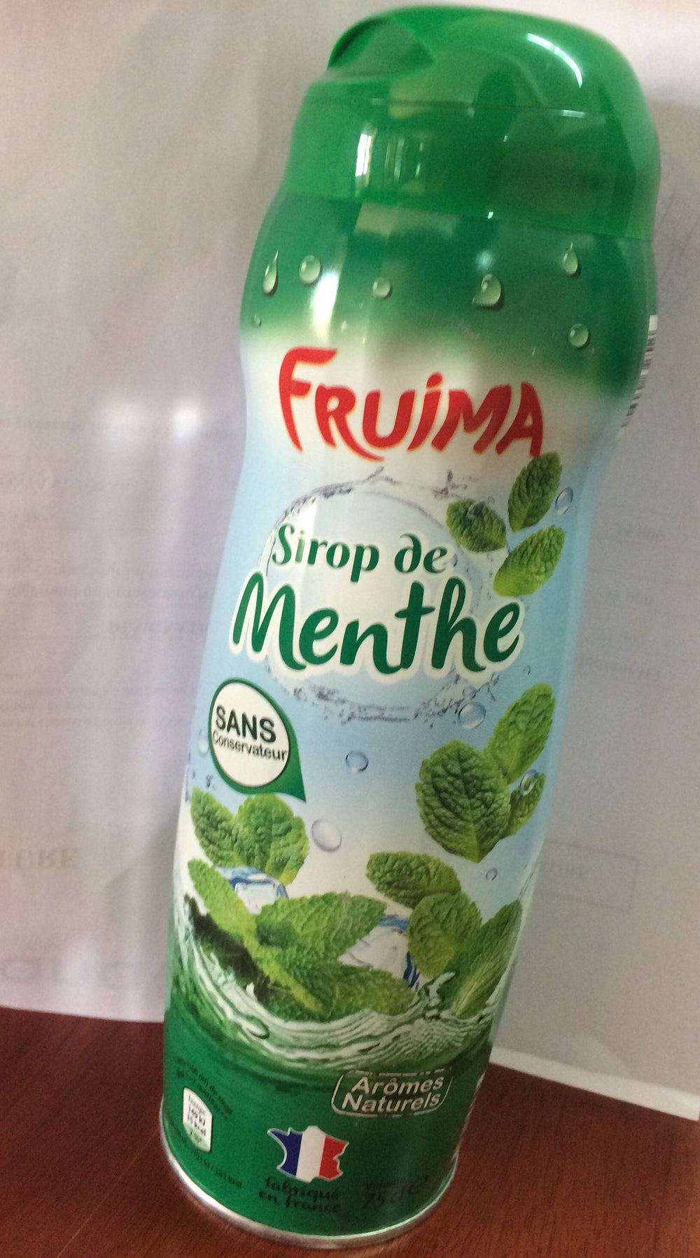 Fruima Sirop de Menthe 750mL DLC: Mars27