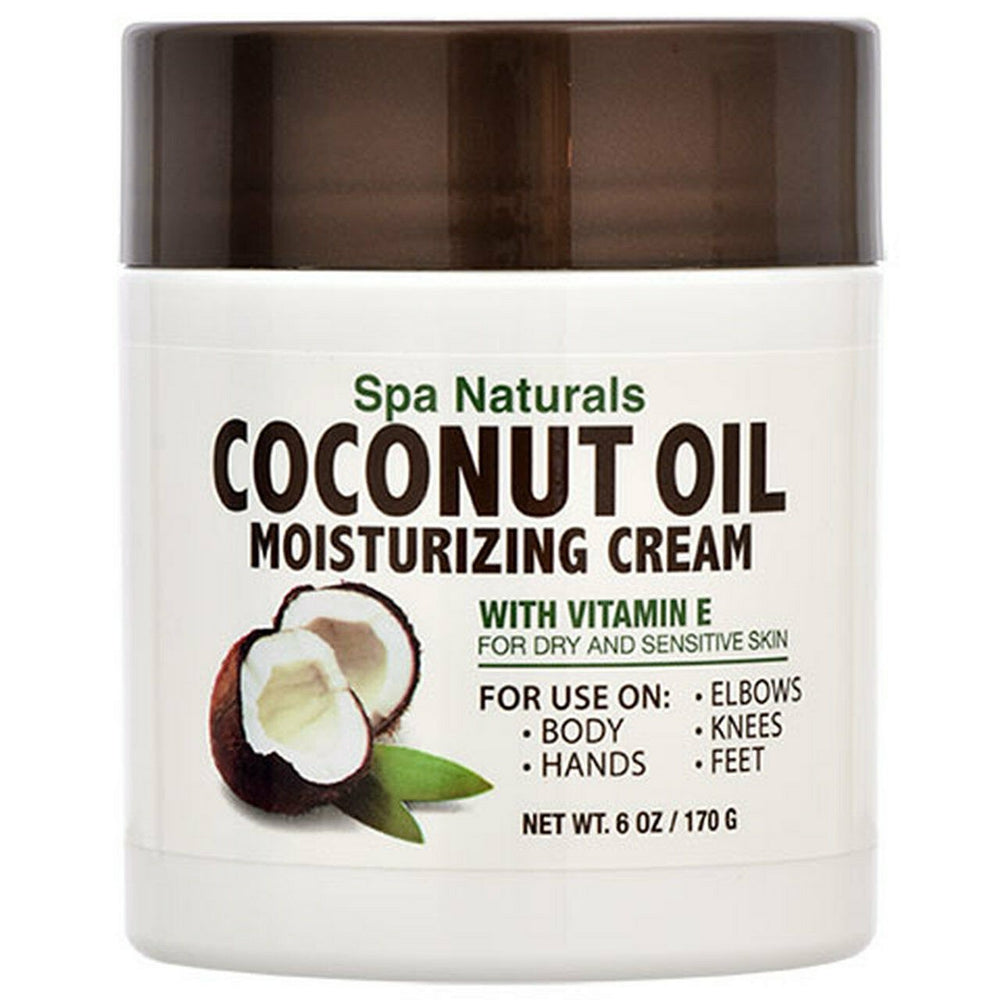 Coconut Oil Moisturizing Cream Vitamin E, 6 oz