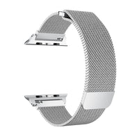 
              Boîtier en acier inoxydable argent, Bracelet Milanais: 38/40/41mm Silver
            