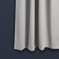 
              52"x95" Insulated Back Tab Blackout Window Curtain Panels - Lush Décor
            