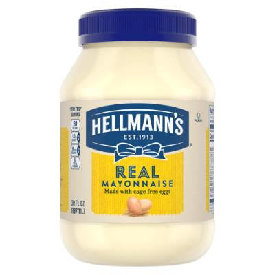 Hellmann’s Real Mayonnaise 64 Oz(1.9L) DLC: 11 JUIL24