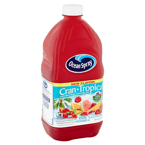 Ocean Spray Cran-Tropical 100% Vitamin C (2.83L) DLC: JUIL-23