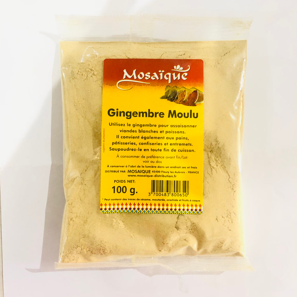 Mosaïque Gingembre Moulu 100g DLC:06/23