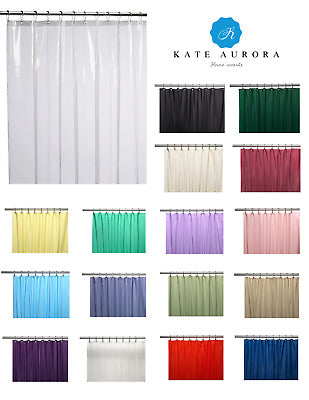 Pvc Shower Curtain Liner Asst 5G
