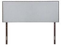
              upholstered nailhead headboard king size
            