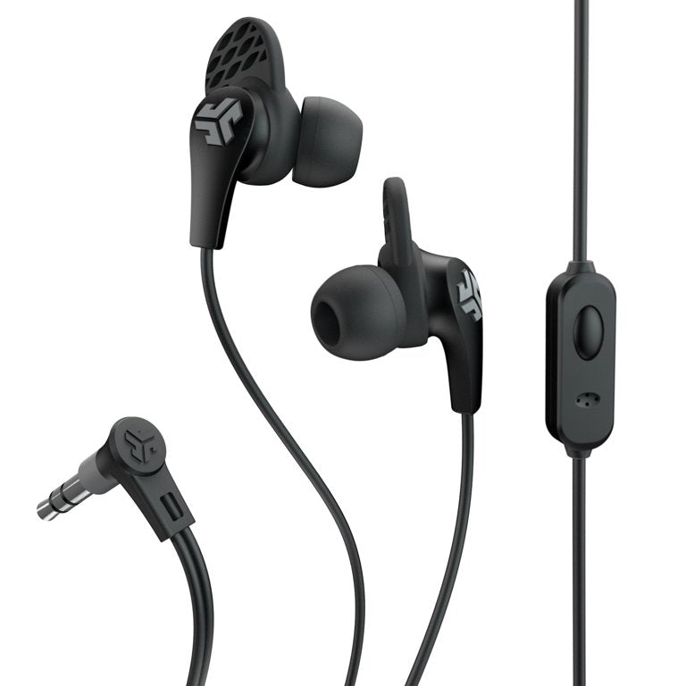 Écouteurs intra-auriculaires JLab Audio JBuds Pro Premium avec microphone, ajustement garanti, GARANTI À VIE - Noir