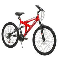 
              Dynacraft 24 In. Gauntlet Mountain Bike, Red. MOUA
            