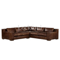 
              Jansen Leather Sectional
            