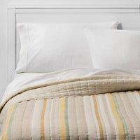 
              King Pick Stitch Stripe Quilt Multi - Threshold™
            
