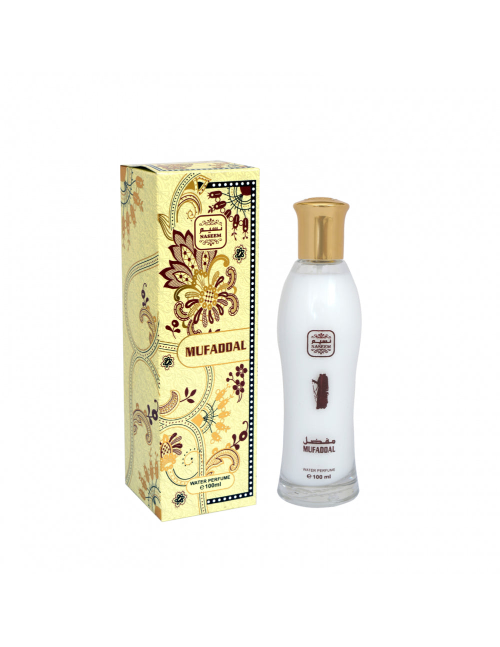 Naseem Mufaddal Water Perfume 100ml DLC: 14/06/24