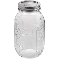 
              Ball 32oz 12pk Glass Regular Mouth Mason Jar with Lid and Band
            