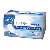 Serviettes anatomiques
