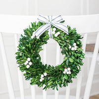 10 & 1/2in Preserved Boxwood Wreath - Sugar Paper™