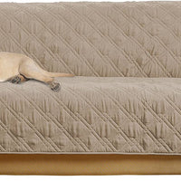 Non-Slip/Waterproof Sofa Furniture Cover - Sure Fit TAN