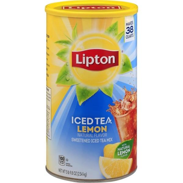 Lipton Lemon Iced Tea with Sugar Mix 2.54g,DLC: 22-MAY24
