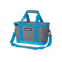 Clevermade Tahoe Cooler Blue Gray 8 Gal 50can Collapsible Softside Leakproof
