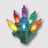 
              Philips 60ct Christmas LED Smooth Mini String Lights Multicolored
            