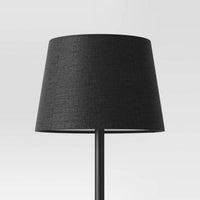
              Small Modified Drum Lamp Shade Black - Threshold™
            