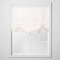63"x42" Honeycomb Light Filtering Balloon Window Shade White - Threshold